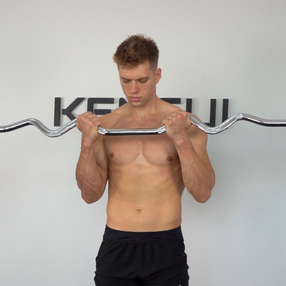 Kyoto curl bar Narrow Underhand grip