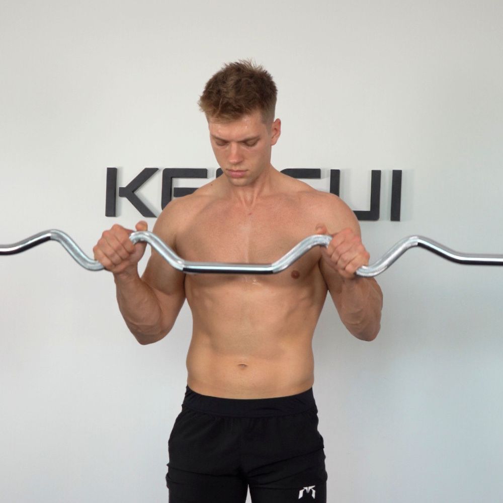 Kyoto curl bar Medium Overhand grip
