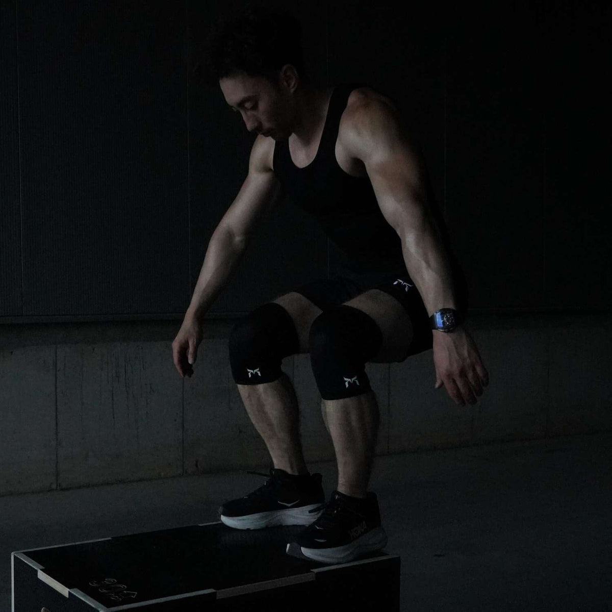 Manga de rodilla de neopreno