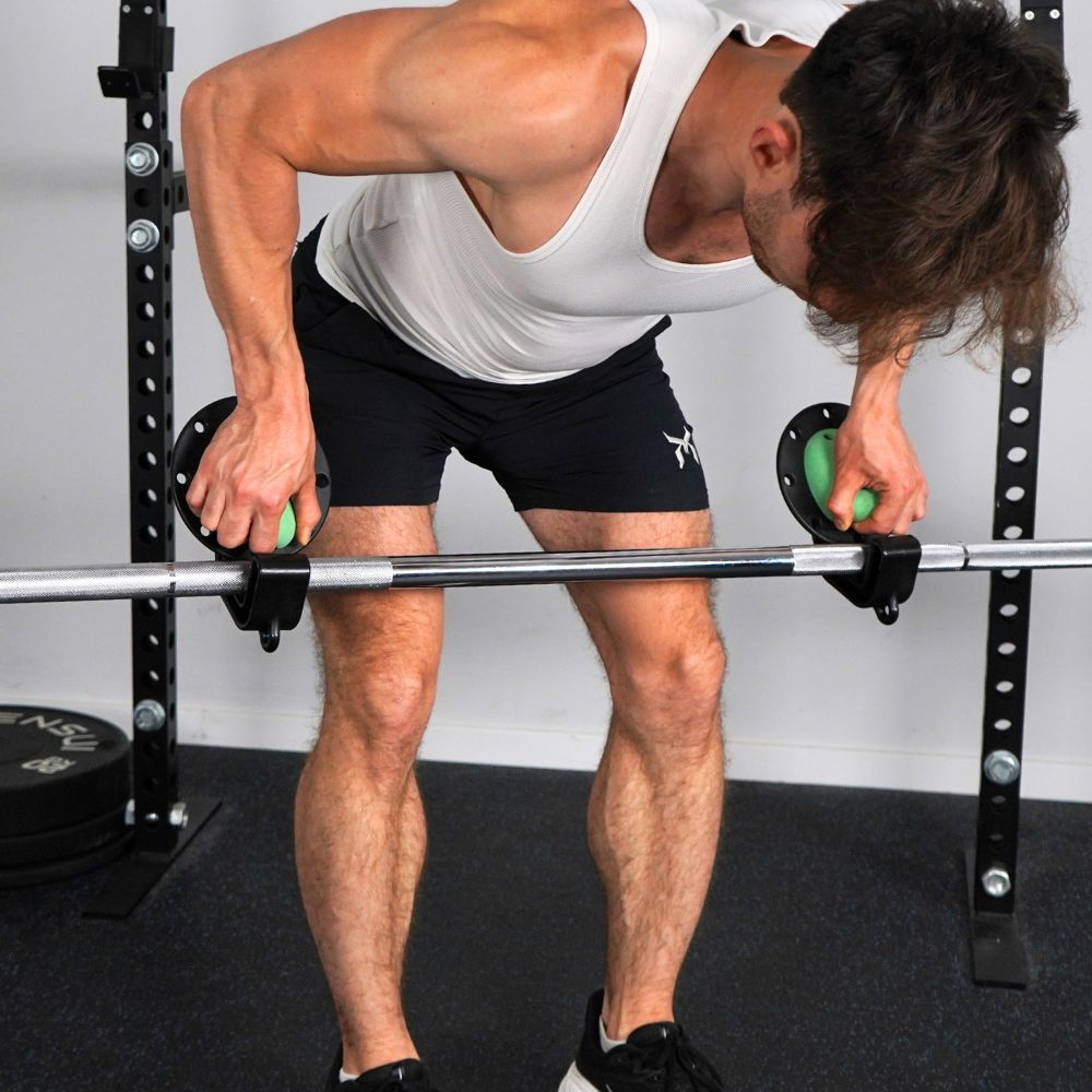 Barbell rows with Swissies X