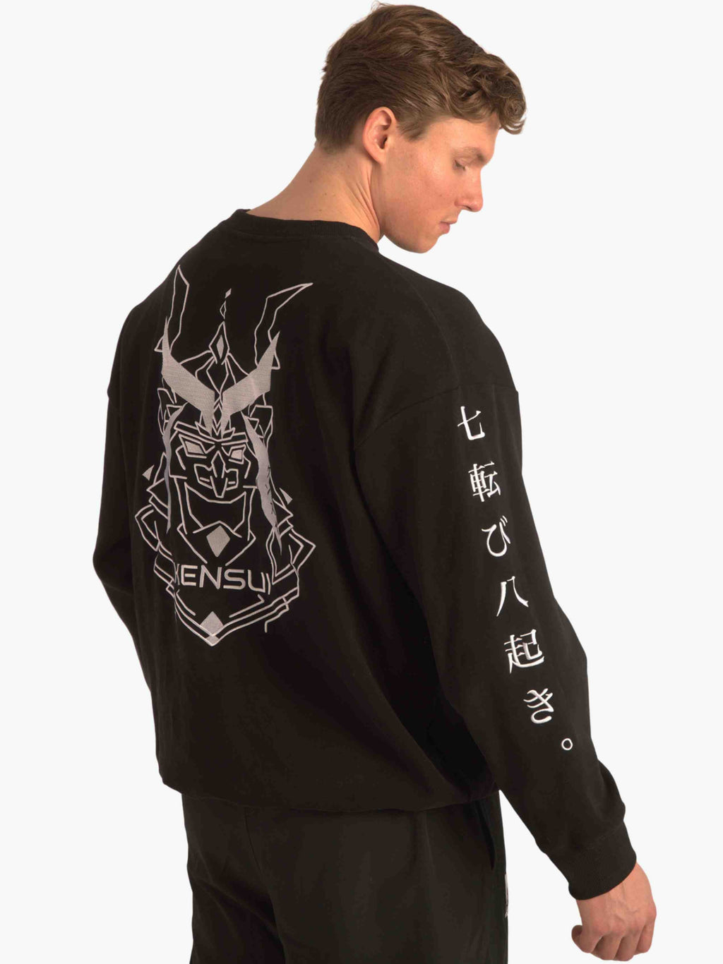 Oversized samurai crewneck