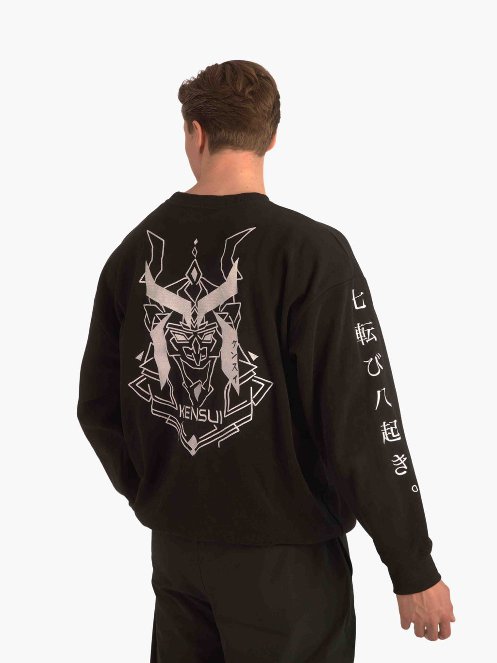 Oversized samurai crewneck