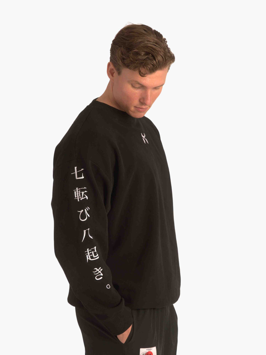Oversized samurai crewneck
