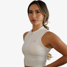 Load image into Gallery viewer, Cropped Zip Top