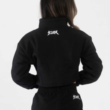 Load image into Gallery viewer, Cropped Fleece Zip up
