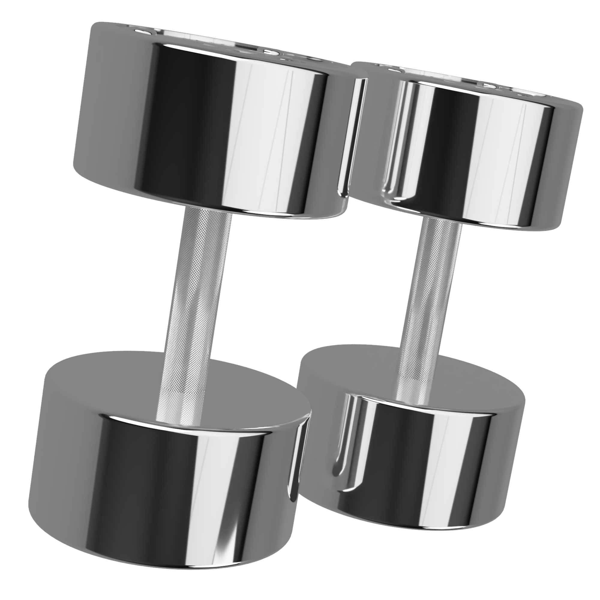 Calibrated Chrome Dumbbells (LBS)– Kensui