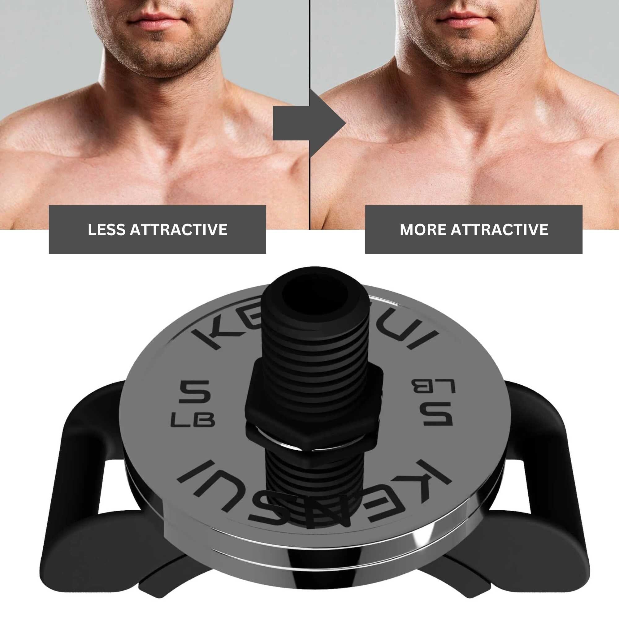Plate-Loaded Neck Trainer | Up to 200 lbs– Kensui