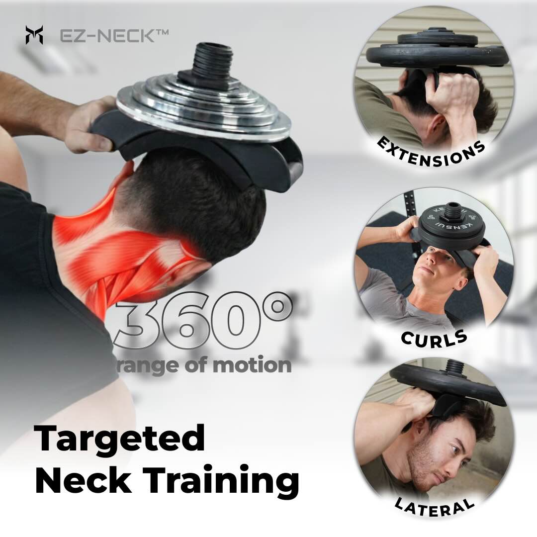 重りを載せる首の鍛錬器具｜最大200ポンドまで– Kensui