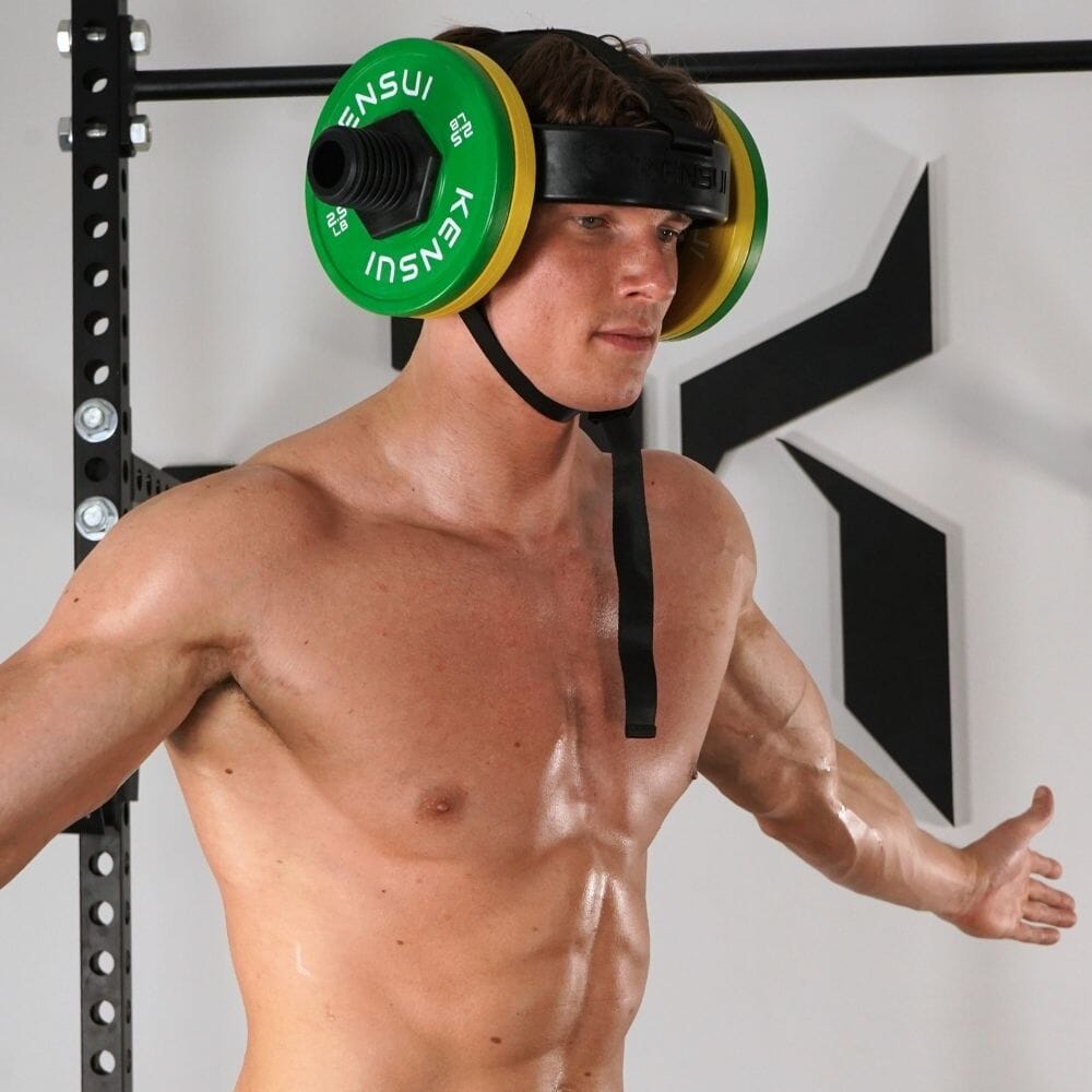 Kensui EZ-HELM plate-loaded neck training harness