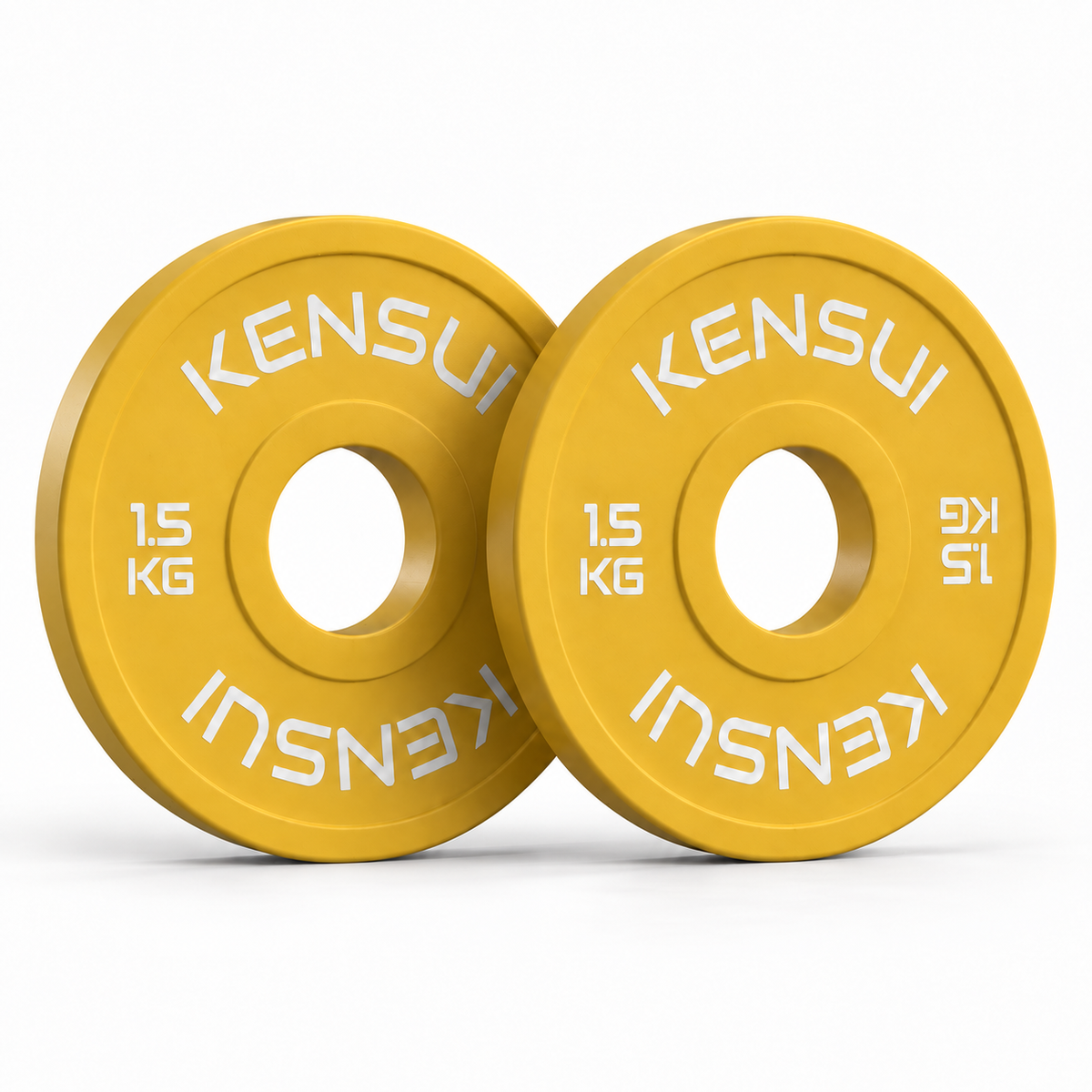 Kensui Color Change Plates – 1.5kg pair (yellow)