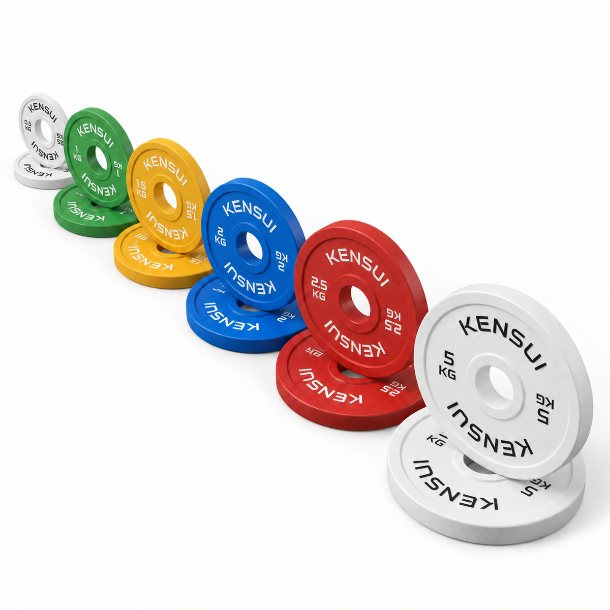Kensui Color Change Plates – Set (pair of 0.5-5kg)