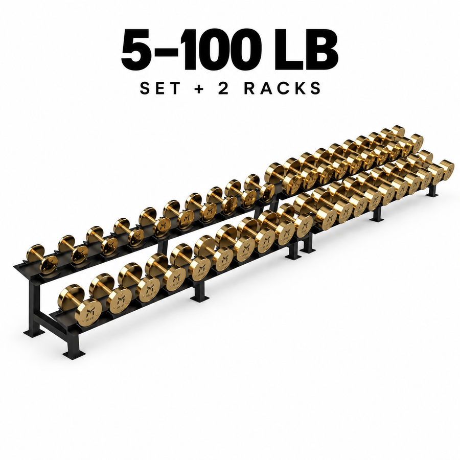 Ensemble 5lb - 100lb + 2 supports