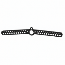 Bild in der Galerieansicht laden, Kensui Landmine Carabiner Attachment, long 72 cm powder-coated steel bar, front and side view