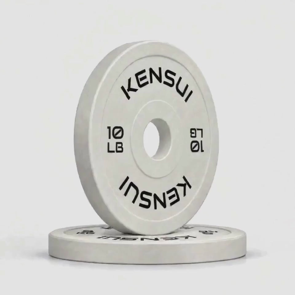 Kensui color change plates 10 lb, stacked-pair rotation, 1080p