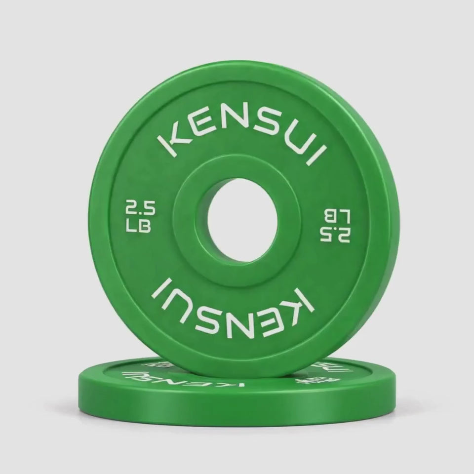Kensui color change plates 2.5 lb, stacked-pair rotation, 1080p