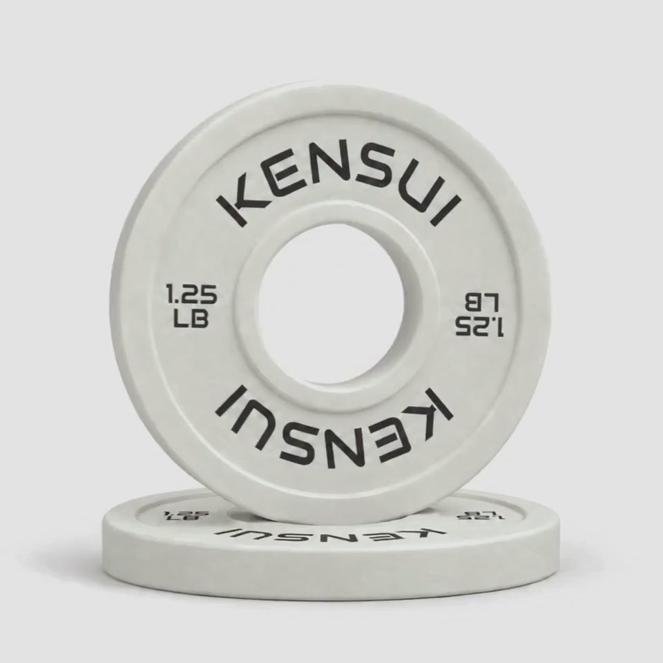 Kensui color change plates 1.25 lb, stacked-pair rotation, 1080p