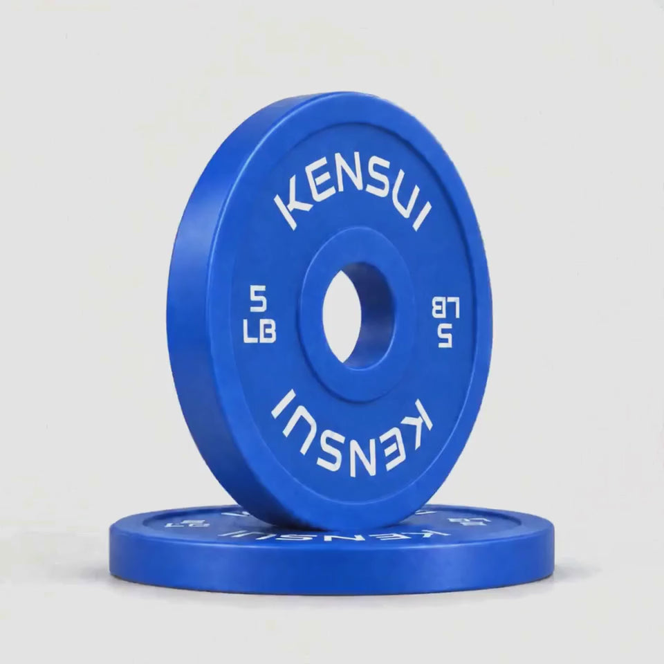 Kensui color change plates 5 lb, stacked-pair rotation, 1080p