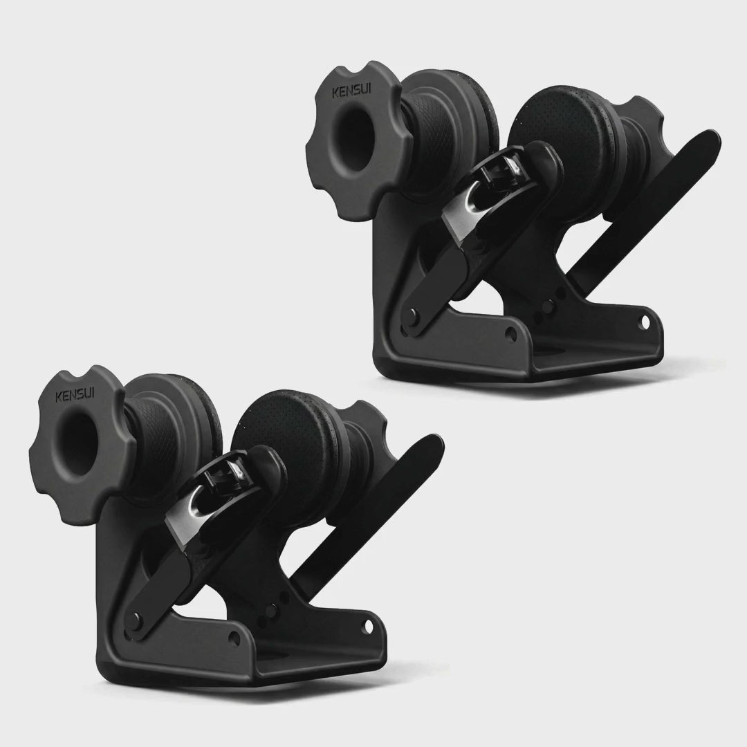 Kensui EZ-BOOT MAX V2 pair rotating together in the same direction on a clean white background.
