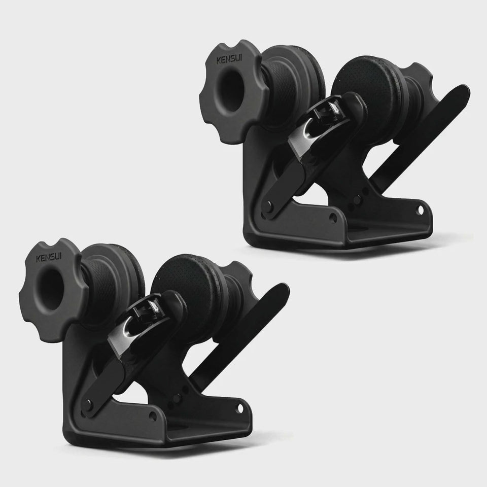 Kensui EZ-BOOT MAX V2 pair rotating together in the same direction on a clean white background.