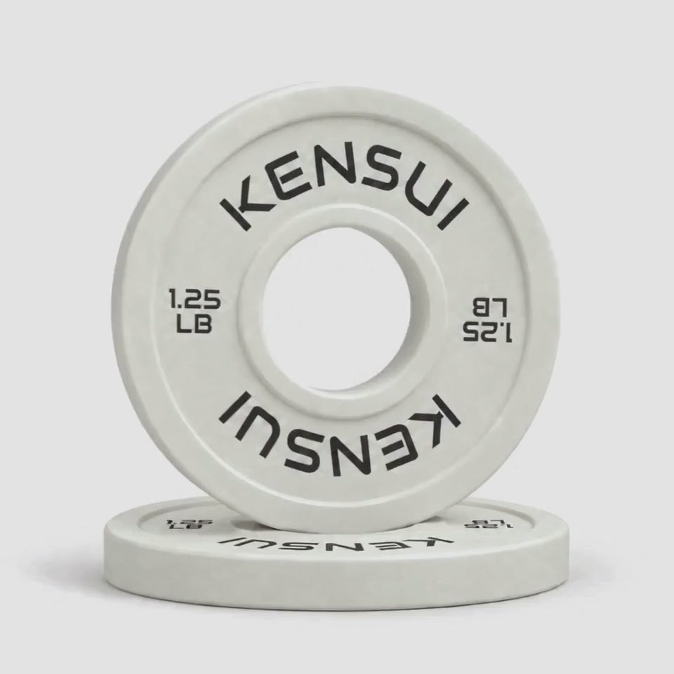 Kensui color change plates all four weights, half-turn sequence, stacked-pair rotation, 1080p