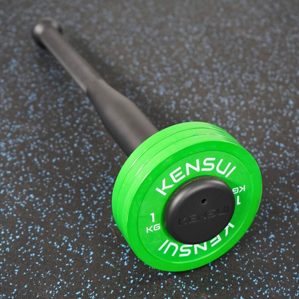 EZ-CLUB™ V2 Plate-Loaded Adjustable Club | Wood Handle– Kensui