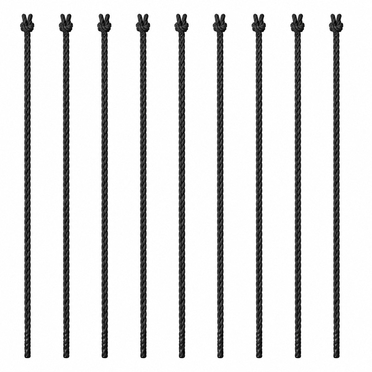 Tarzan-10 — 10× EZ-ROPE 38mm 200cm Black Dacron
