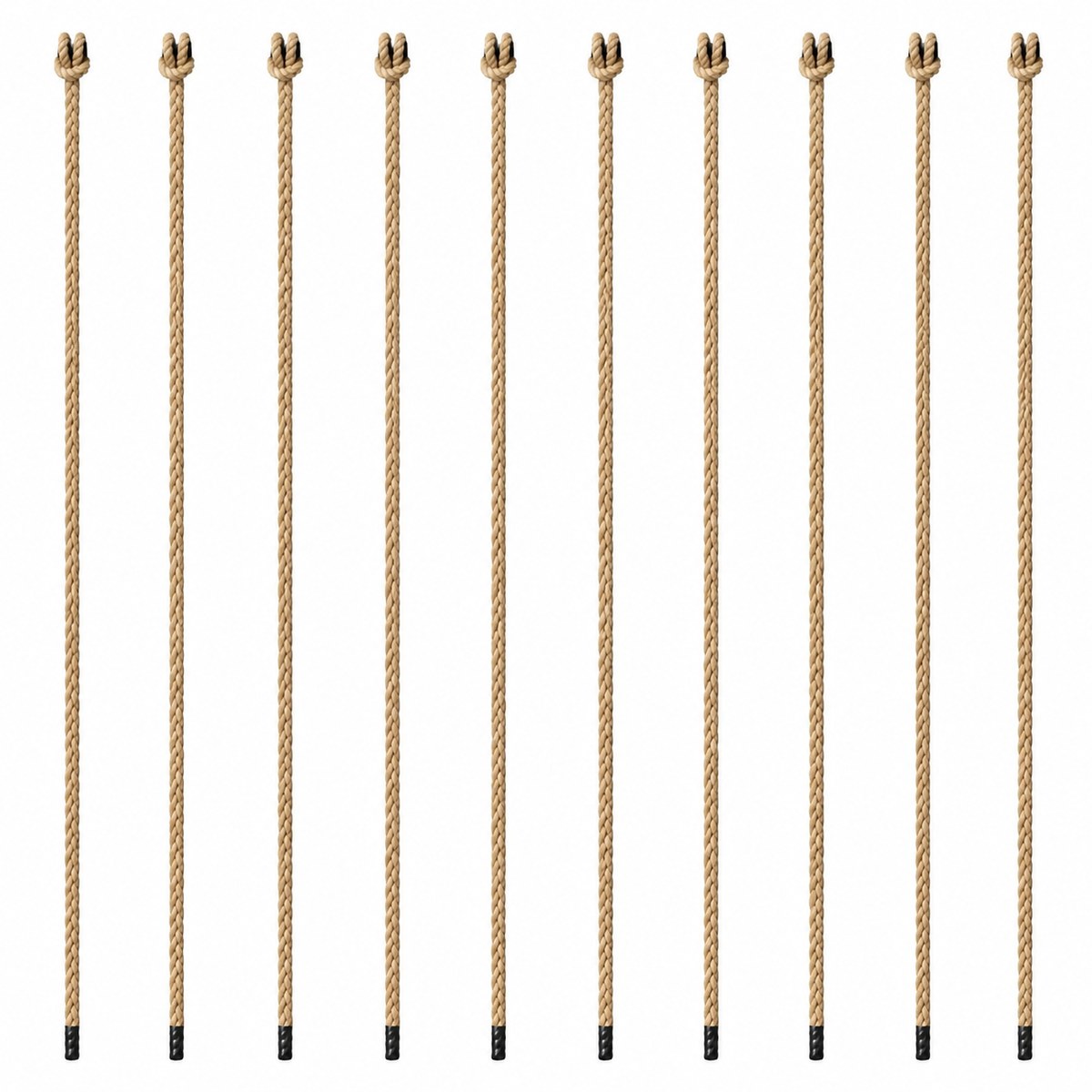 Tarzan-10 — 10× EZ-ROPE 38mm 200cm Natural Jute