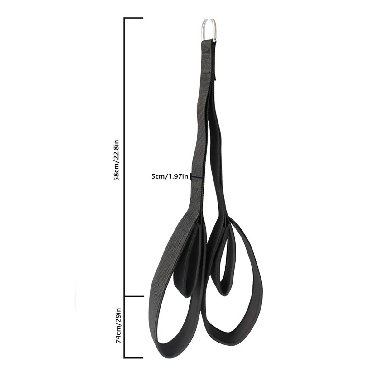 Stropp for triceps med flere lengder