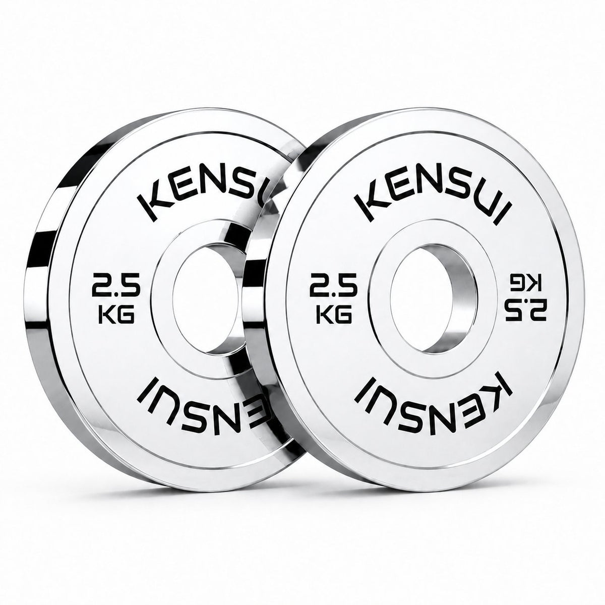 Kensui VersaPlates Mini 2.5 kg pair in polished chrome