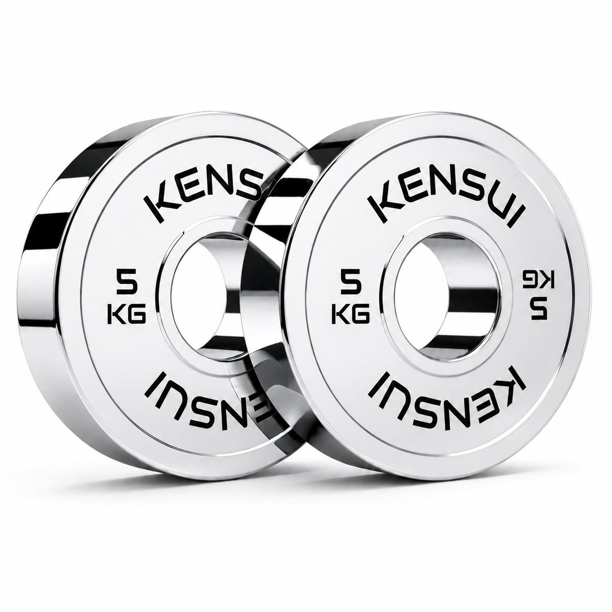 Kensui VersaPlates Mini 5 kg pair in polished chrome