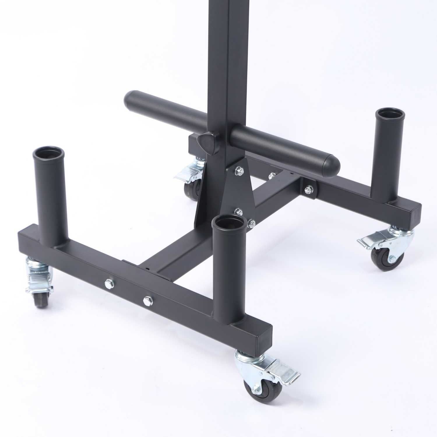 Barbell holder sleeves with protective lip