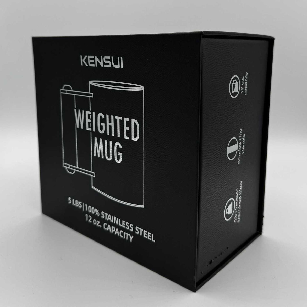 Taza ponderada de acero inoxidable (5 lb)