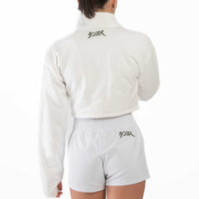 Load image into Gallery viewer, Cropped Fleece Zip up