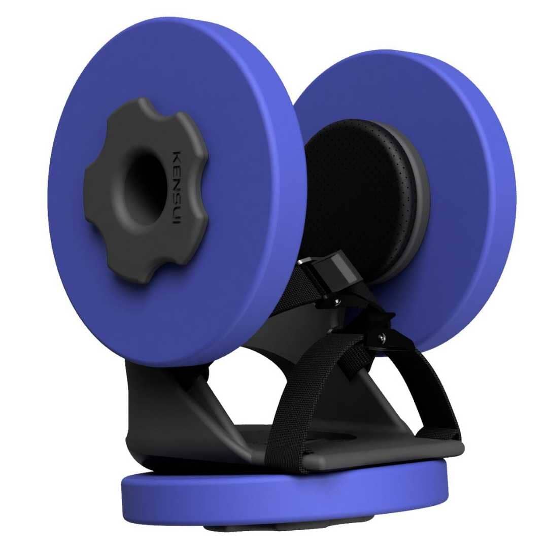 EZ-BOOT loaded with three weight plates