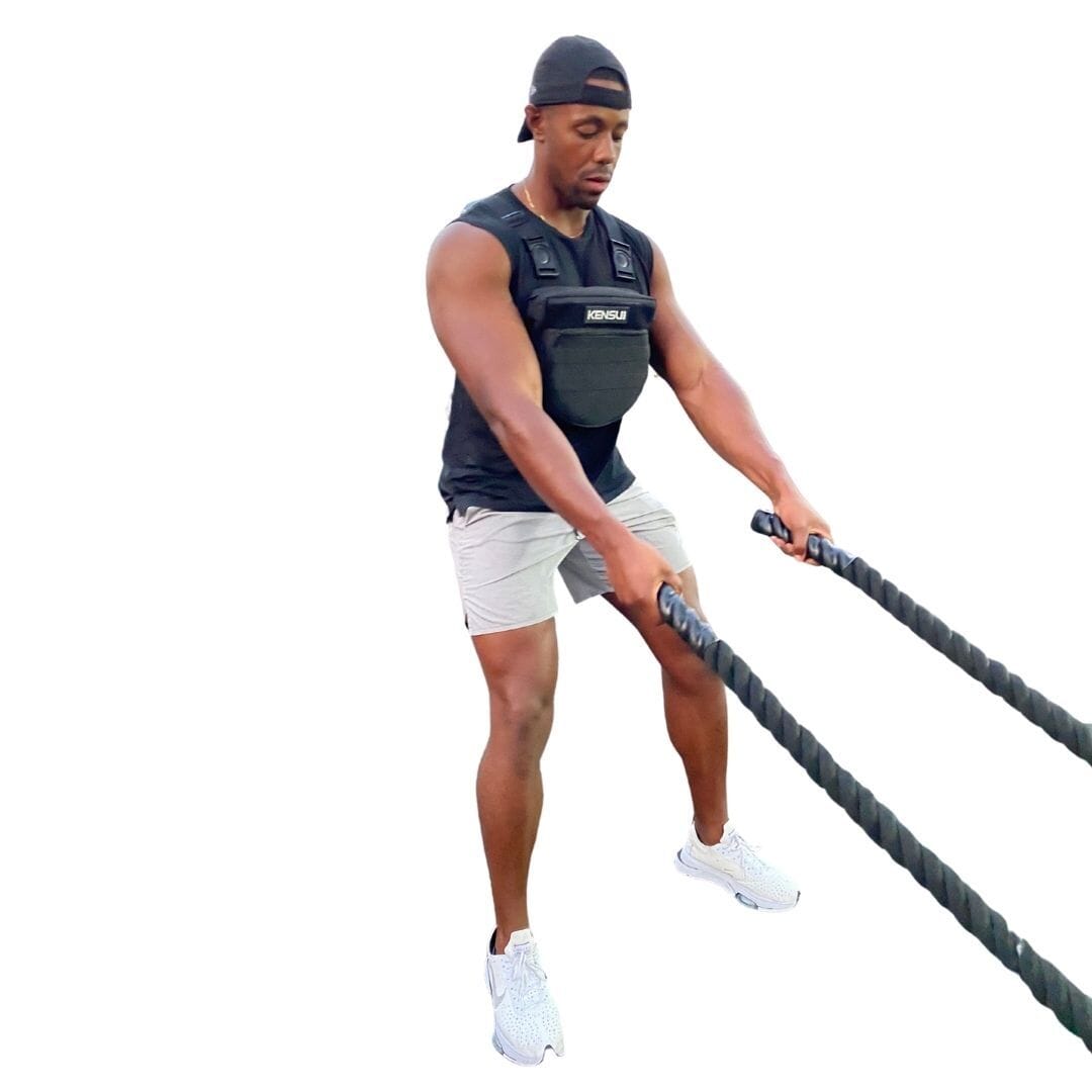 Bolsa táctica para el pecho con anillos de gimnasio