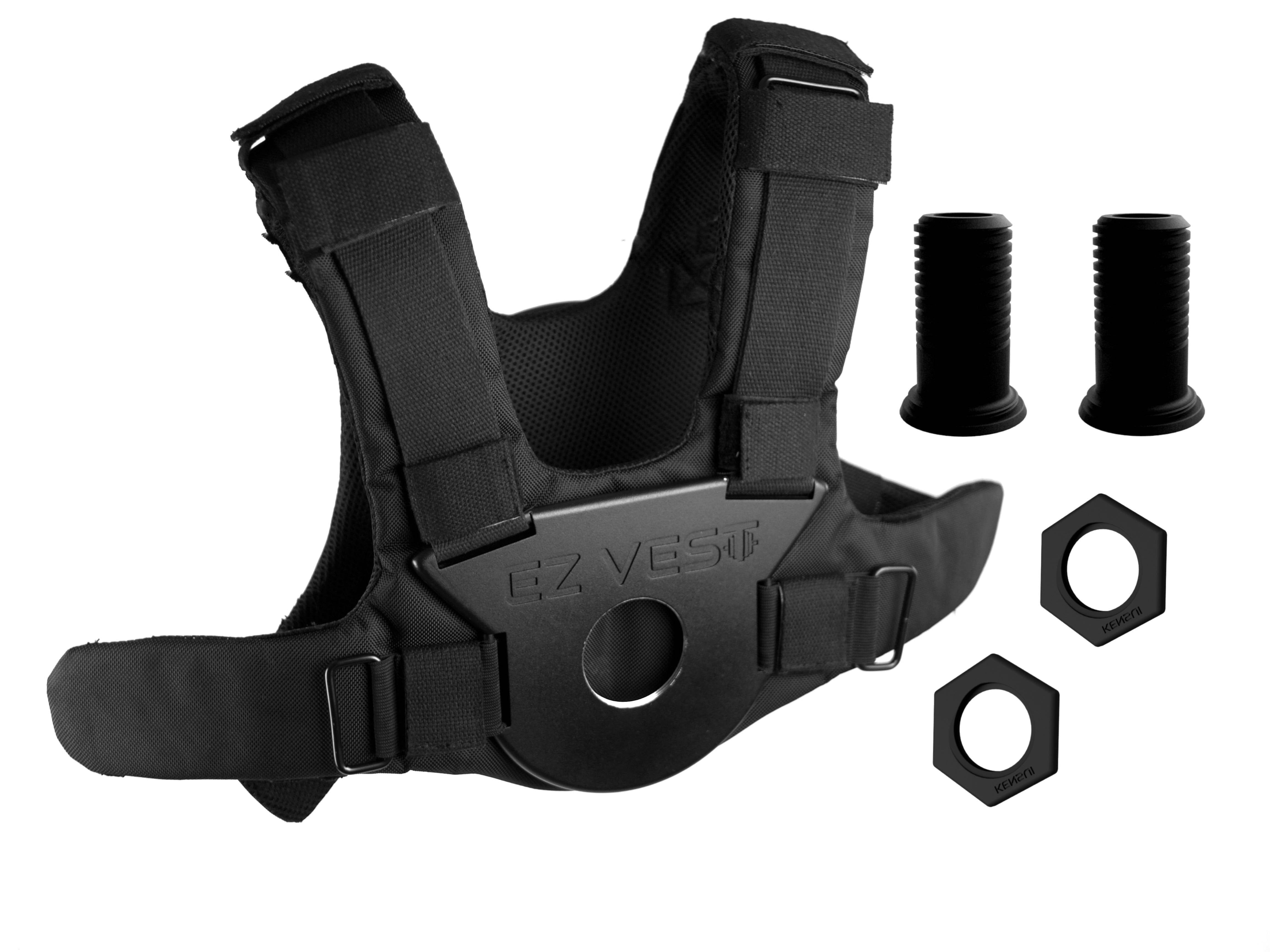 EZ-VEST® プレート装着式重り入りベスト | 最大300ポンド– Kensui