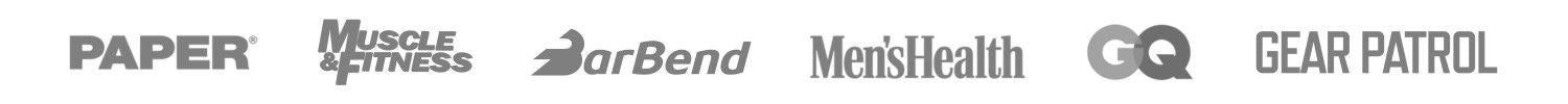 As featured in Paper, Muscle & Fitness, BarBend, Men's Health, GQ, Gear Patrol