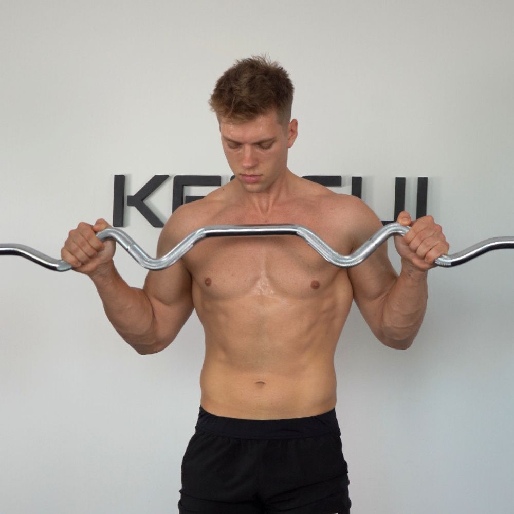 Kyoto curl bar Wide Overhand grip