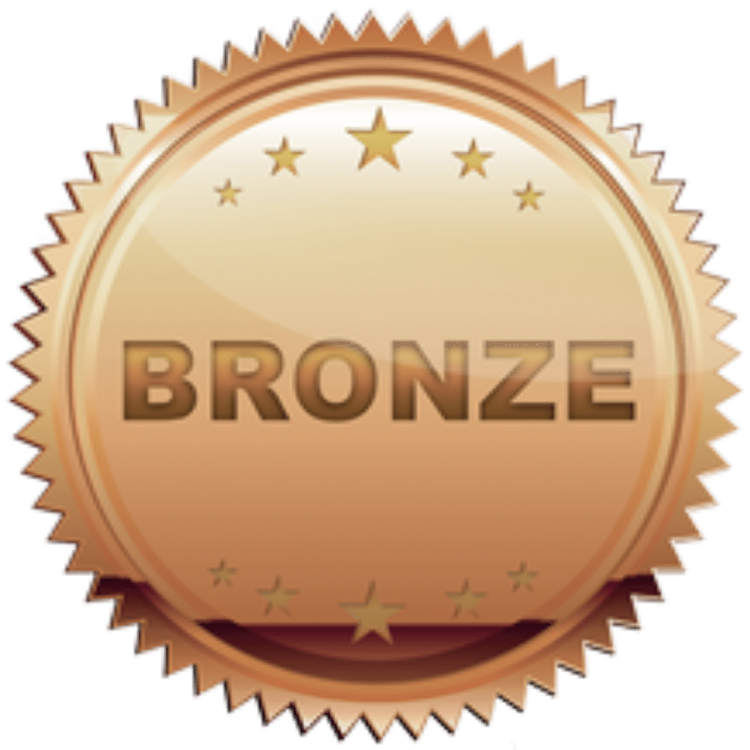 Bronze affiliate tier badge.